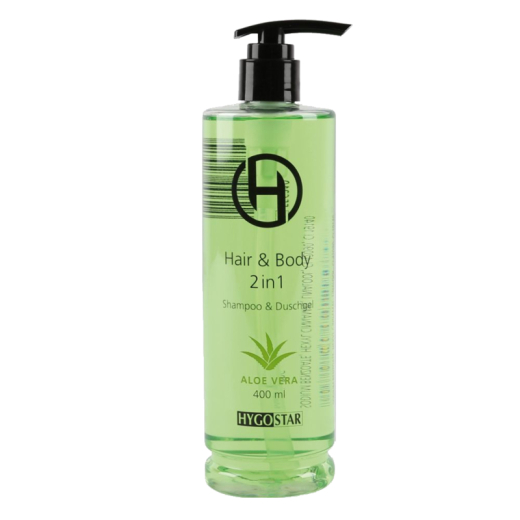 HYGOSTAR Duschgel Shampoo 2in1 556310 Pumpspender 400ml,
