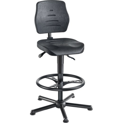 Meychair Drehstuhl 1086 W15-25-H-PU-FR7 XXL 250kg sw,