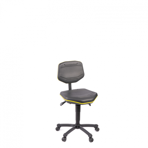 Meychair Drehstuhl 80010201 W30-TR-PU-010201  sw/ge, - 800037110