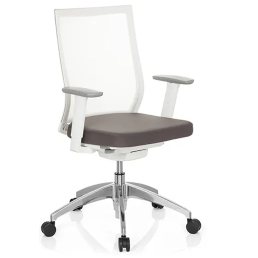 hjh OFFICE Bürostuhl ASPEN WHITE 657630 gr/ws,
