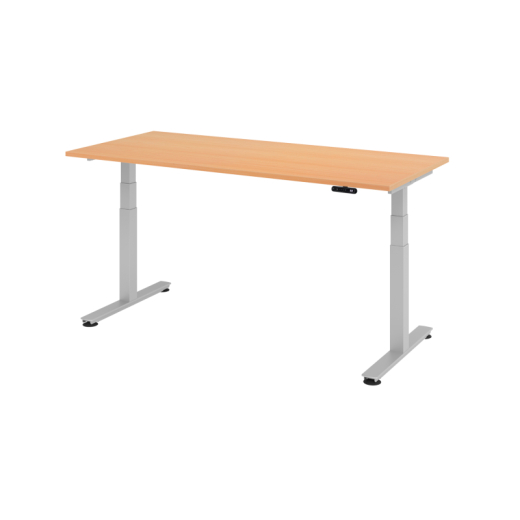 Hammerbacher Schreibtisch VXDSM19/6/S 180x80cm buche,