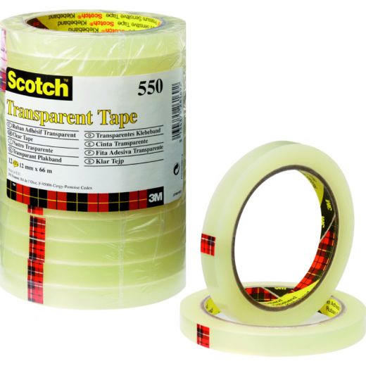 Scotch Klebefilm 5501966 19mmx66m transparent 8St.,