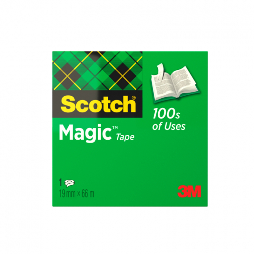 Scotch Klebefilm Magic 810 M8101966 19mmx66m unsichtbar, - MMMM8101966