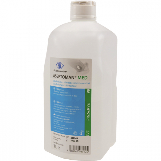 ASEPTOMAN Handdesinfektion Med 00-457OP-010 1l, - 494028800