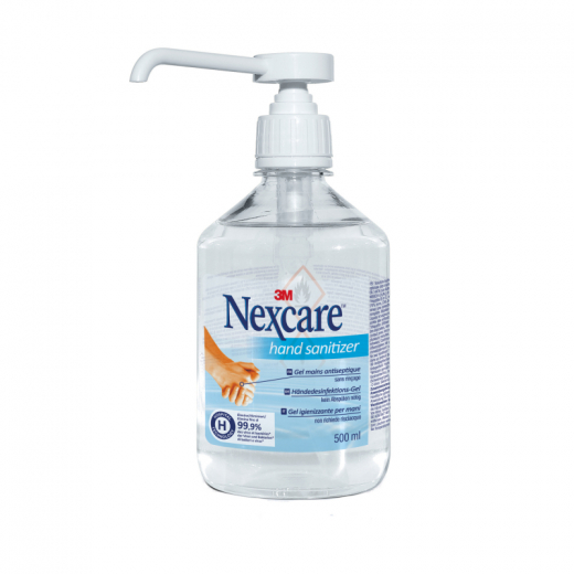 3MT NexcareT Handdesinfektion Clear Gel NHS500O1G 500ml, - 494033400