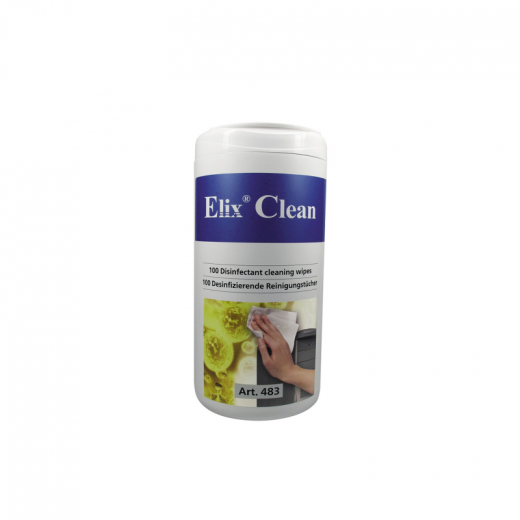 Elix Desinfektionstuch ElixClean 483.100 100 St./Pack., - 495039700