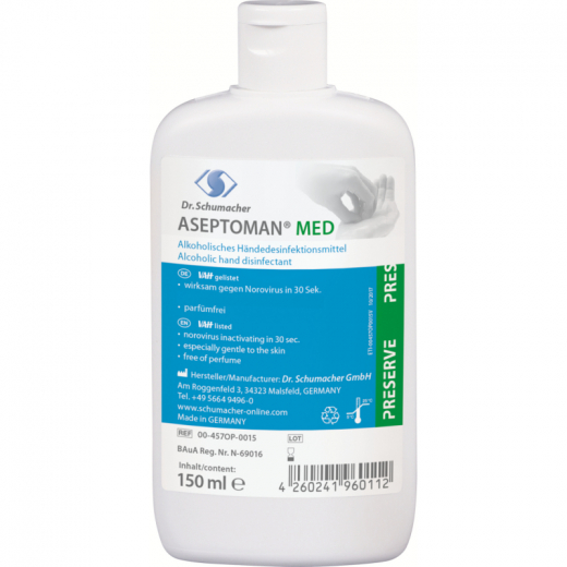 ASEPTOMAN Handdesinfektion Med 00-457OP-0015 150ml, - 6420930