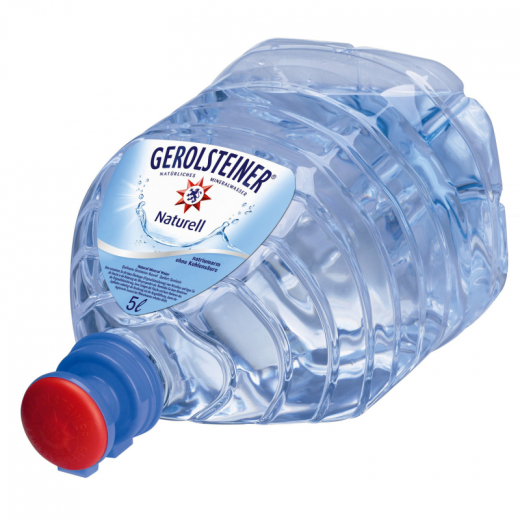 Gerolsteiner Mineralwasser Naturell 854 5,0l PET pfandfrei, - 490277500