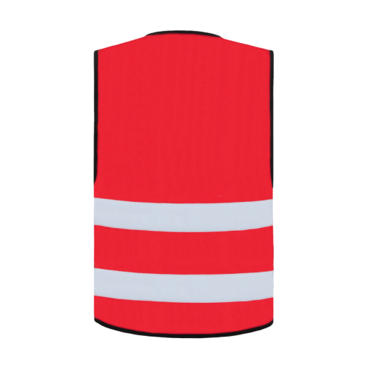 Korntex Warnweste Dortmund KXFWRM rot M,