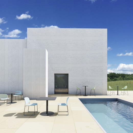 Paperflow Bistrotisch Cross TRCROS6060M.01 60x60x75cm sw, - 810068190