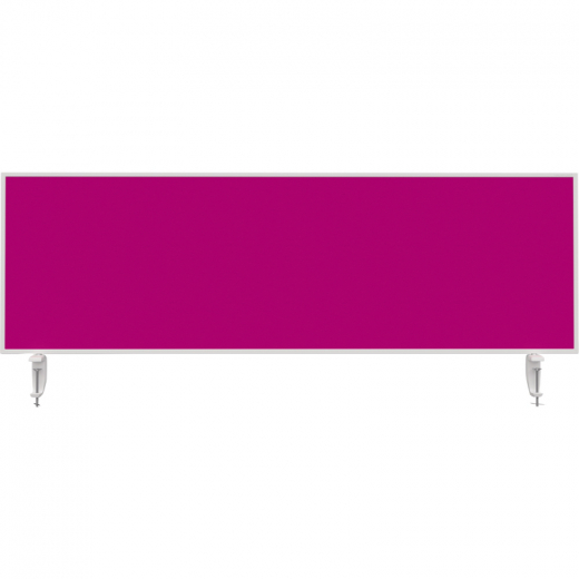 magnetoplan Tischtrennwand VarioPin 1116018 1.600x500mm pink, - 820129936