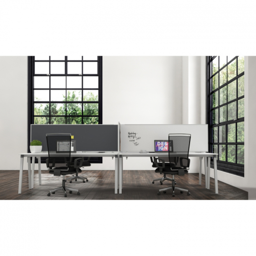 magnetoplan Tischtrennwand VarioPin 1116018 1.600x500mm pink,