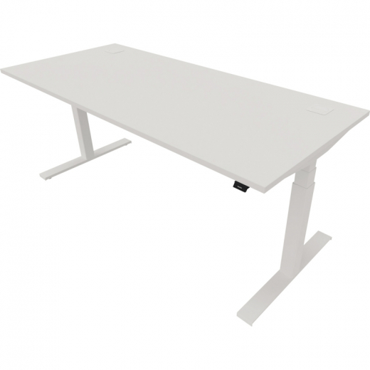 NowyStyl Büroschreibtisch eModel 180x80cm ws/weiß, - 810075701