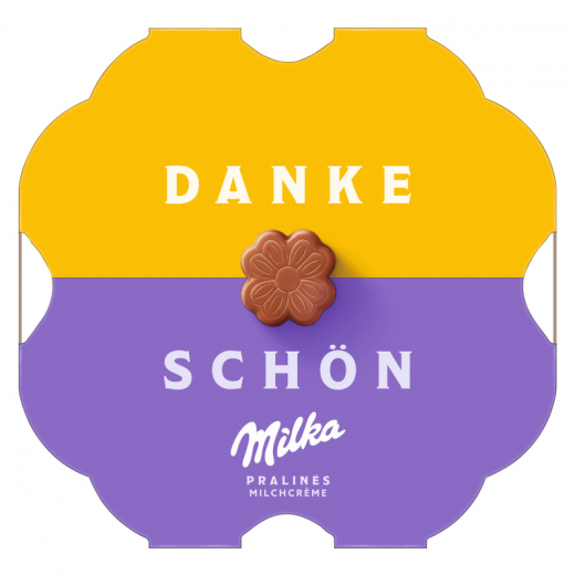 Milka Schokolade Kleines Dankeschön Alpenmilch 4068580 44g, - 492085000