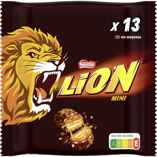 LION Schokoriegel Mini 12572971 13x18g, - 492154000