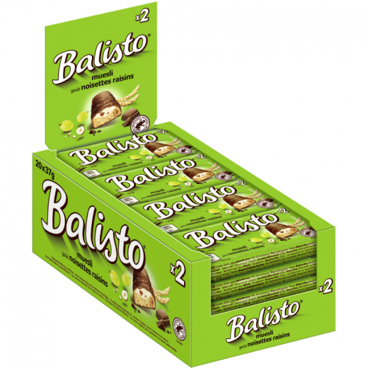 Balisto Riegel Müsli-Mix 231675 37g 20St, - 945659