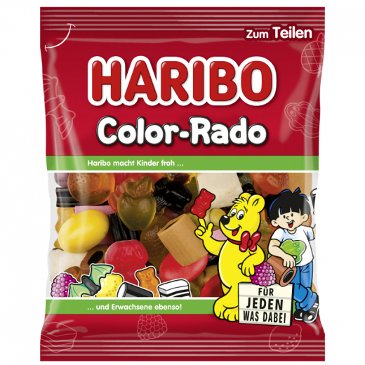 HARIBO Fruchtgummi Color-Rado 620870 175g, - 219005