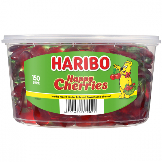 HARIBO Fruchtgummi Happy Cherries 871956 150 St./Pack., - 321920