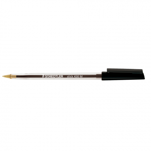 STAEDTLER Kugelschreiber stick 430 M-9 M schwarz, - 14913156