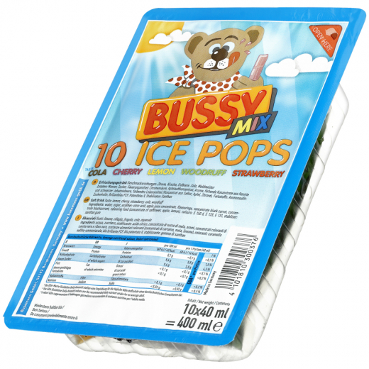 BUSSY Wassereis Mix 30034 10x40ml, - 492196000