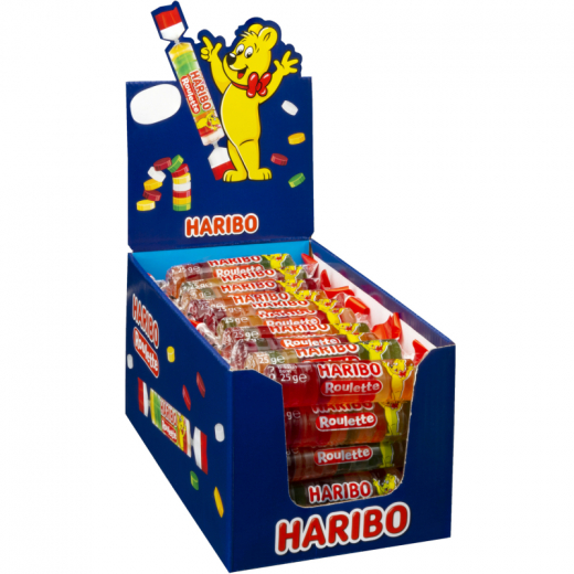 HARIBO Fruchtgummi Roulette 5377375 25g 50St., - 945621