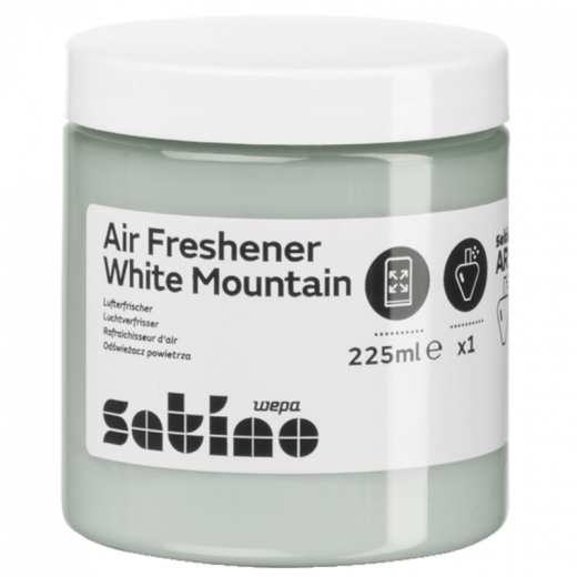 Satino Lufterfrischer Nachfüllung 332090 white mountain 225ml 6 St./P, - 495033500