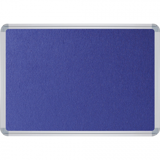 Ultradex Pinnwand 809707 Filz 120x90x2,2cm blau, - 150076350