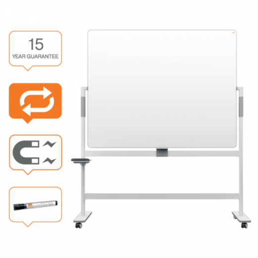 Nobo Whiteboard Move & Meet 1915645 150x120cm, - 150088900