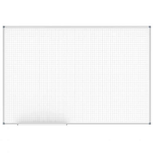 MAUL Whiteboard MAULstandard 6466084 Raster 20x20mm 100x150cm gr, - 150089901