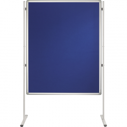 Franken Stellwandtafel PRO PTD830303 120x90cm Filz blau, - 150215450