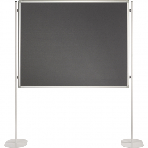 Franken Stellwandtafel PRO SFD800312 120x90cm lack./Filz gr, - 150216680