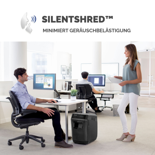 Fellowes Aktenvernichter AutoMax 150C 4680101 schwarz,