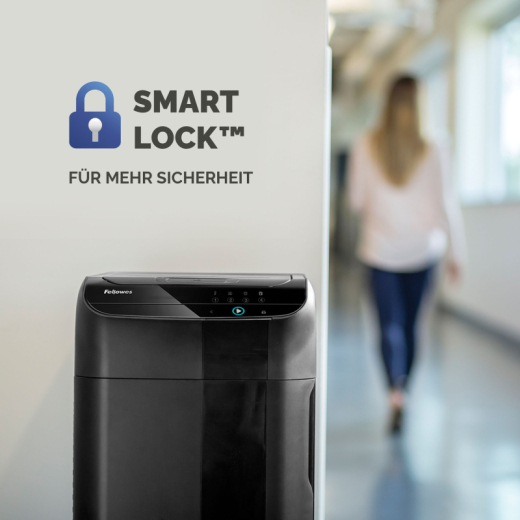 Fellowes Aktenvernichter AutoMax 350c 4964101 Partikelschnitt sw,