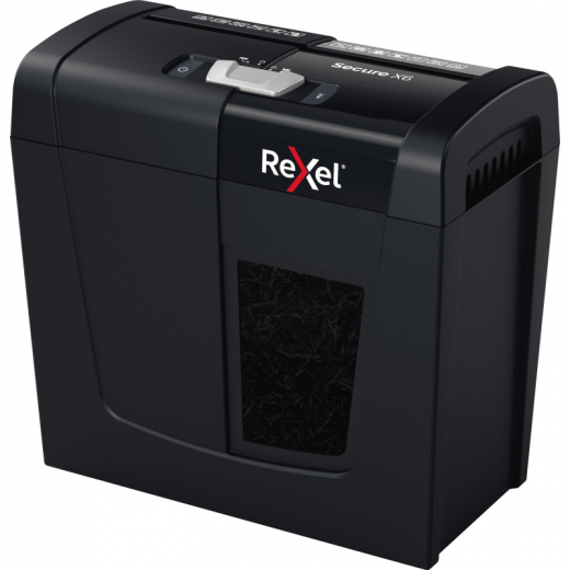 Rexel Aktenvernichter Secure X6 P4 2020122EU, - REX2020122EU