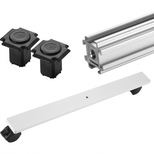 magnetoplan Vierkantsäule 110675 mit fahrbarem Fuß, - 154227700