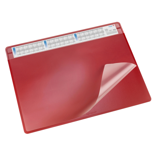 Läufer Schreibunterlage Durella Soft 47654 50x65cm rot,