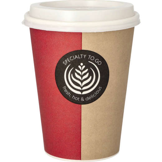 PAPSTAR Trinkbecher Coffee To Go 81065 0,3l Pappe 10 St./Pack., - 797395