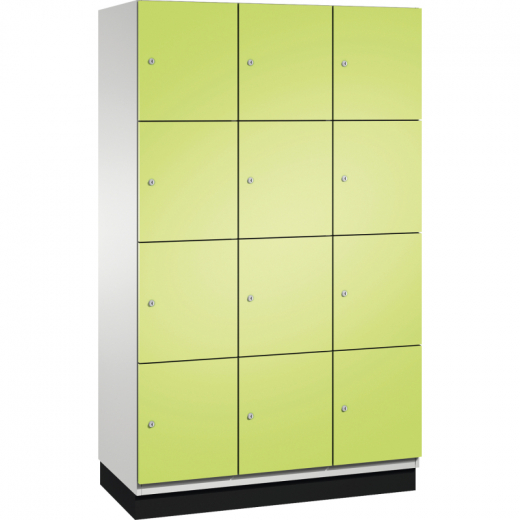 C+P Fächerschrank 4510332S10009 Sockel 12Fächer B1200mm lgr/cgn,