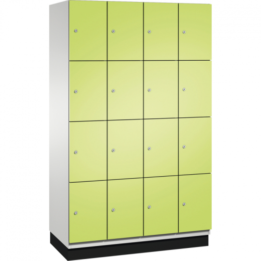 C+P Fächerschrank 4510340S10012 Sockel 16Fächer B1200mm lgr/vgn,