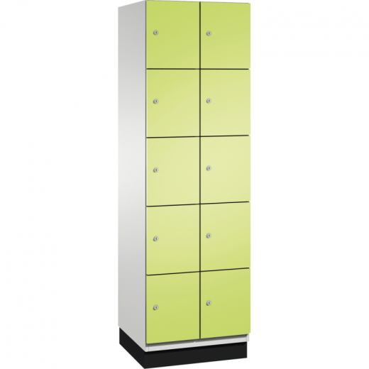 C+P Fächerschrank 4510420S10013 Sockel 10Fächer B600mm lgr/cgn,