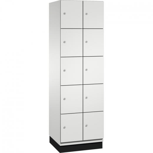 C+P Fächerschrank 4510420S10010 Sockel 10Fächer B600mm lgr/lgr,