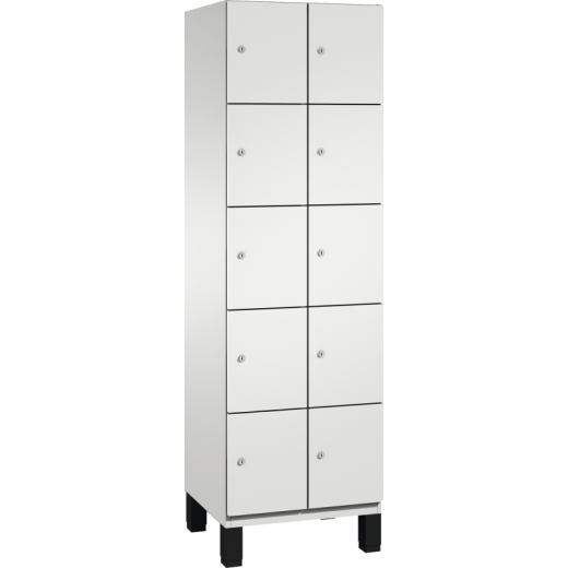 C+P Fächerschrank 4510420S10018 Füße 10Fächer B600mm lgr/lgr, - 820069781