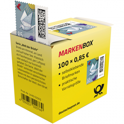 Briefmarke Standardbrief national 85ct 100St., - 161031300