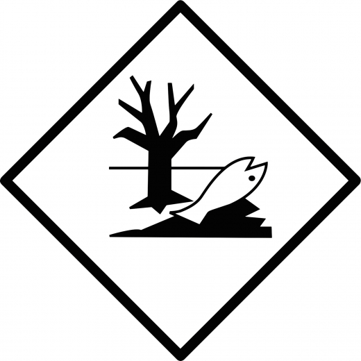 DR-Label Versandetikett DR475S1010 Umweltgefährdend 100x100mm 500St., - 161749400