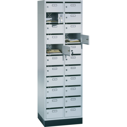 C+P Verteilerschrank 8170211S10007 22Fächer lgr/lgr, - 941326200