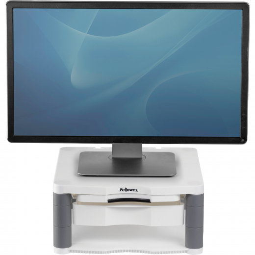 Fellowes Monitorständer Premium 91713 Kunststoff platin, - 16312658