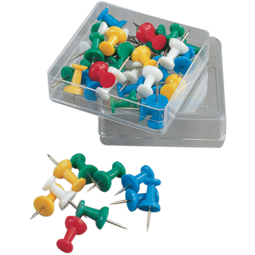 Soennecken Pinnwandnadel 1080 10mm farbig sortiert 20 St./Pack., - 176205799