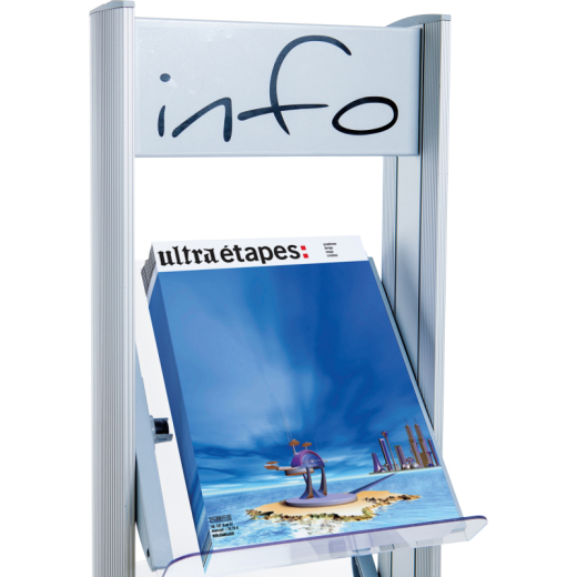 Paperflow Prospektständer 8.A4TM.35 Metall, - 135004600