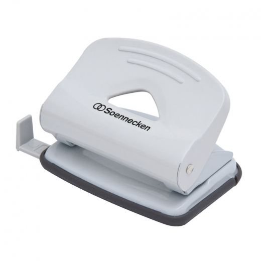 Soennecken Locher 3275 bis 15Blatt Metall lichtgrau, - 124229780