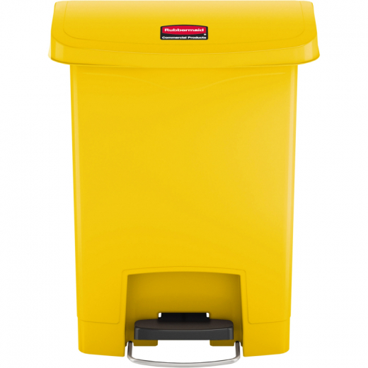 Rubbermaid Tretabfalleimer Slim Jim 1883573 Kunststoff 30l gelb, - 435007310